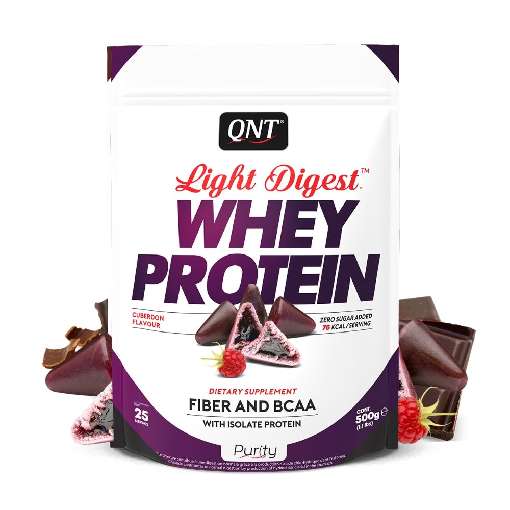 QNT Light Digest Whey Protein 500g (Exp May - Nov 2026) 5425002407834 - The Supplement Warehouse Pte Ltd