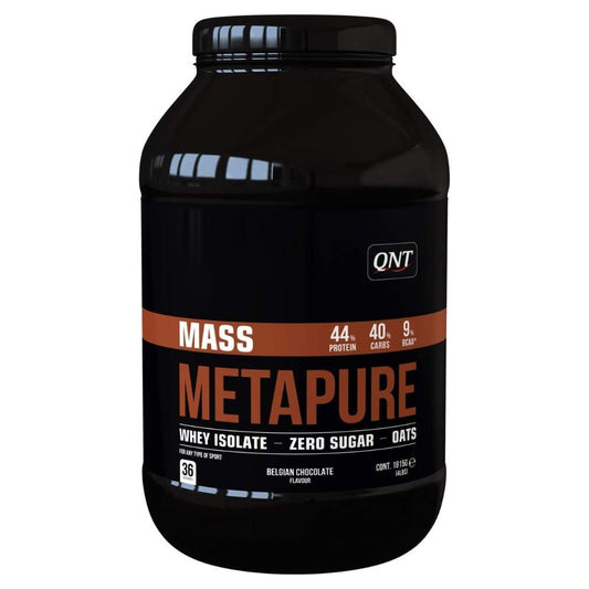QNT Metapure Mass (Oats + Isolate) 4lbs Chocolate x08/25 5404017400078- The Supplement Warehouse Pte Ltd