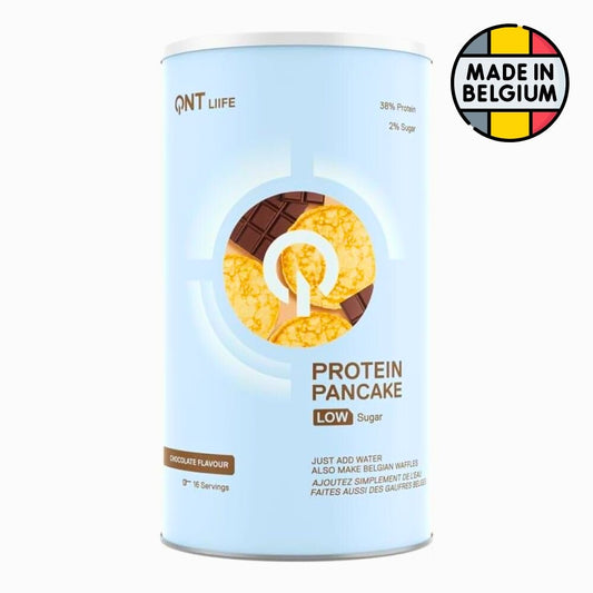 QNT Protein Pancake Low Sugar 500g (per 30g scoop: 11g protein, 13g carbs, 3.9g fat) 5404017407923 - The Supplement Warehouse Pte Ltd