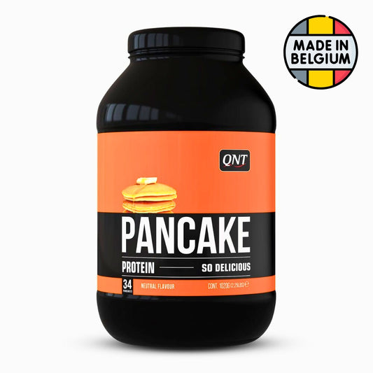 QNT Protein Pancake Natural 1kg 33 scoops (per scoop: 11g protein, 11.2g carb, 4.7g fat)