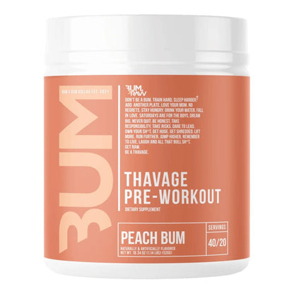 RAW CBUM Thavage Pre - Workout 40srv 520g 850049150507 - The Supplement Warehouse Pte Ltd