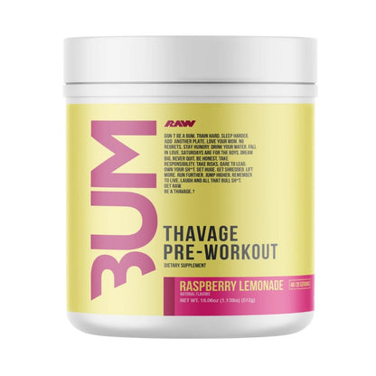 RAW CBUM Thavage Pre - Workout 40srv 520g 850063790048 - The Supplement Warehouse Pte Ltd