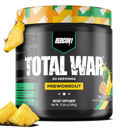 RedCon1 Total War (Pre - Workout) 30 serving 810044576122 - The Supplement Warehouse Pte Ltd