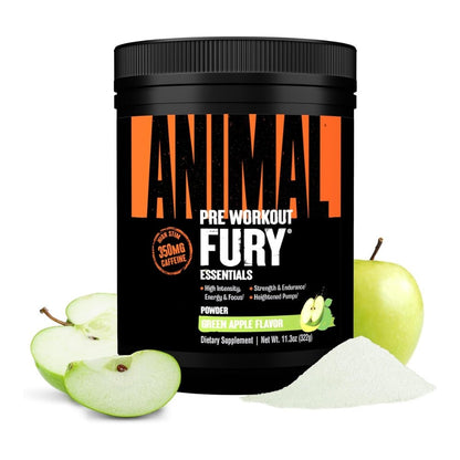 Universal Animal Fury Pre - Workout 20srv (350mg Caffeine, BCAAs, Citrulline, Beta Alanine) 039442032676 - The Supplement Warehouse Pte Ltd