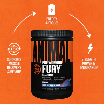 Universal Animal Fury Pre-Workout 30srv 039442032584- The Supplement Warehouse Pte Ltd