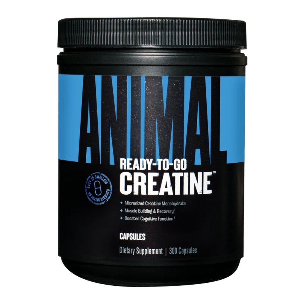 Universal Creatine Animal Micronized Creatine 300 caps x04/27 039442033451- The Supplement Warehouse Pte Ltd