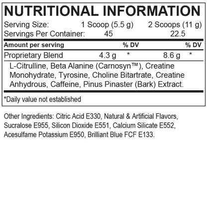USP Labs Jack3d Pre - Workout 45 srv EU Version 764595567309 - The Supplement Warehouse Pte Ltd