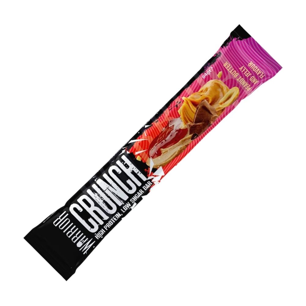 Warrior Crunch Bar 64g Single Bar (HALAL) 5060756344402 - The Supplement Warehouse Pte Ltd