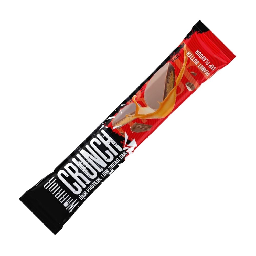 Warrior Crunch Bar 64g Single Bar (HALAL) 5060756344433 - The Supplement Warehouse Pte Ltd