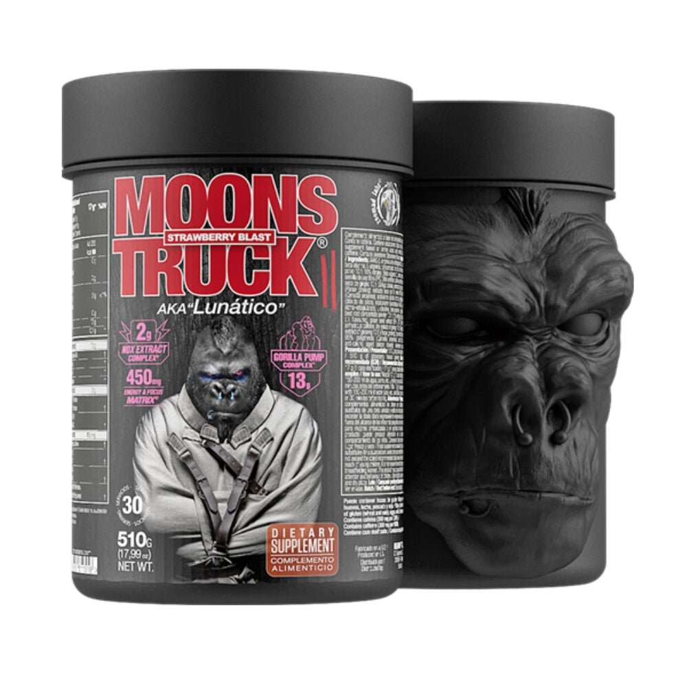 Zoomad Moonstruck II Pre - Workout 30srv 510g (3g Beta Alanine, 3g Citrulline, 2g Arginine, 300mg caffeine) Exp Jul - Oct 2025 8436551611518 - The Supplement Warehouse Pte Ltd