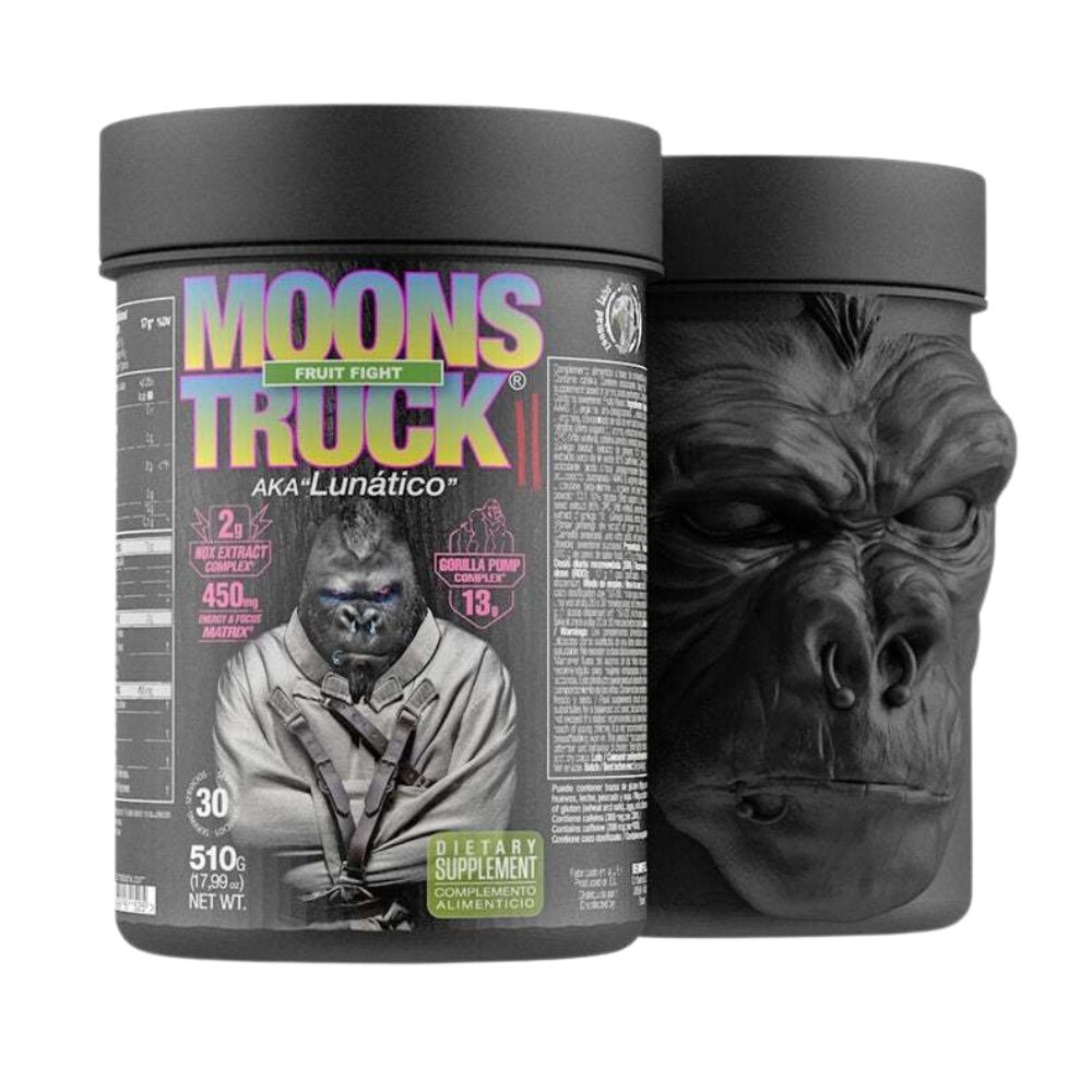 Zoomad Moonstruck II Pre - Workout 30srv 510g (3g Beta Alanine, 3g Citrulline, 2g Arginine, 300mg caffeine) Exp Jul - Oct 2025 8436551611525 - The Supplement Warehouse Pte Ltd