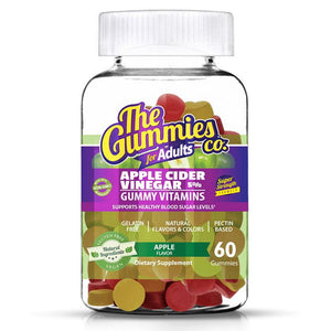 The Gummies Co Apple Cider Vinegar 60 Gummies