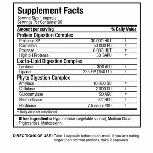 AllMax Digestive Enzymes 90 capsules
