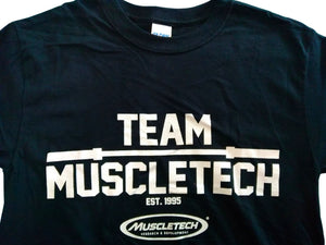 MuscleTech Team Black T-Shirt S