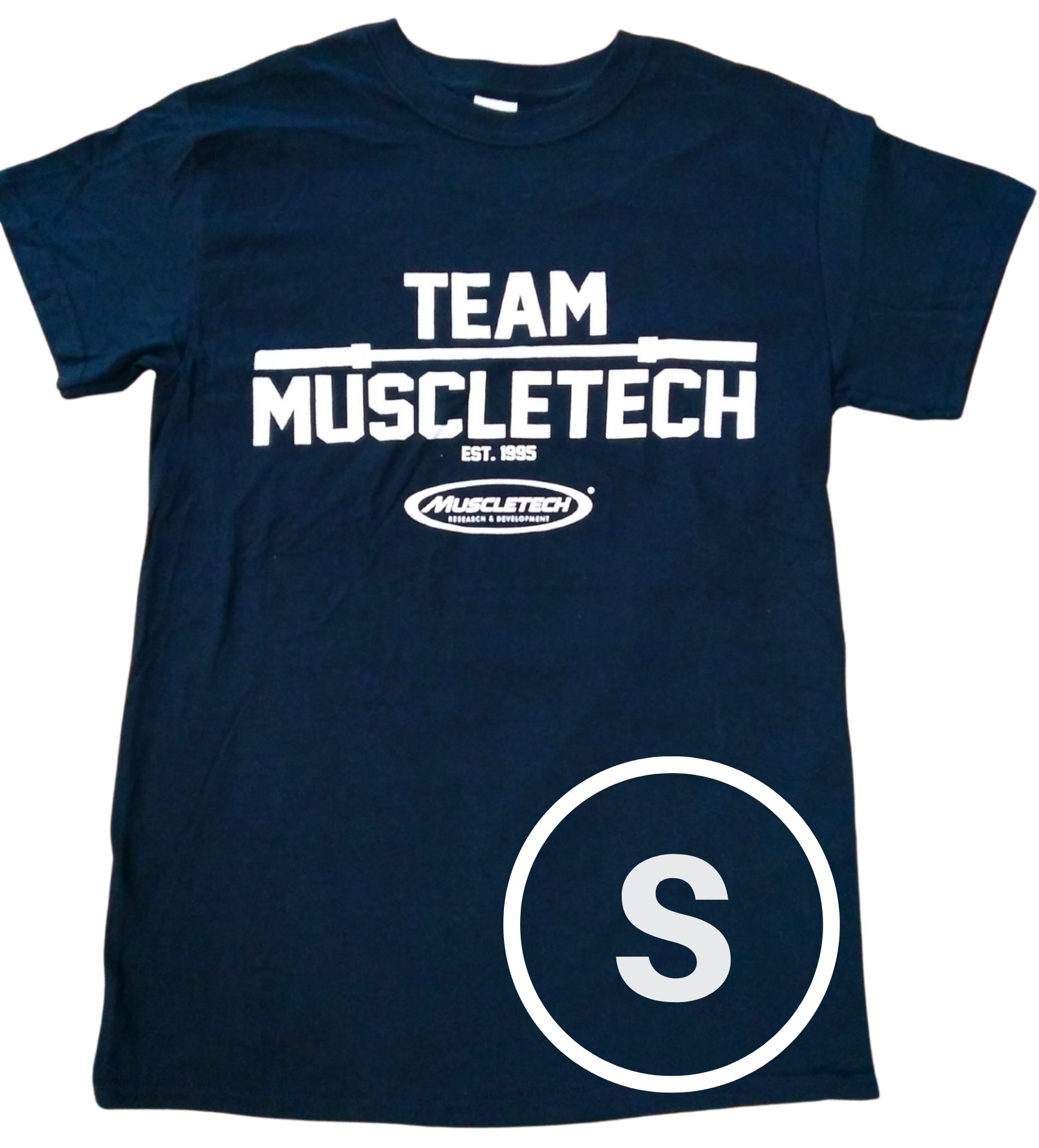 MuscleTech Team Black T-Shirt S