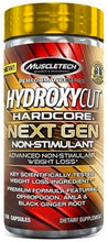 Load image into Gallery viewer, MuscleTech Hydroxycut Hardcore Next Gen Non-Stimulant 150 capsules
