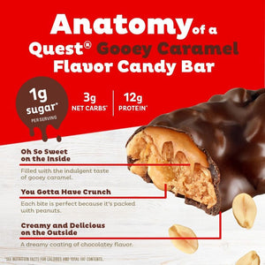 Quest Candy Bites Box of 8 Pack x 21g