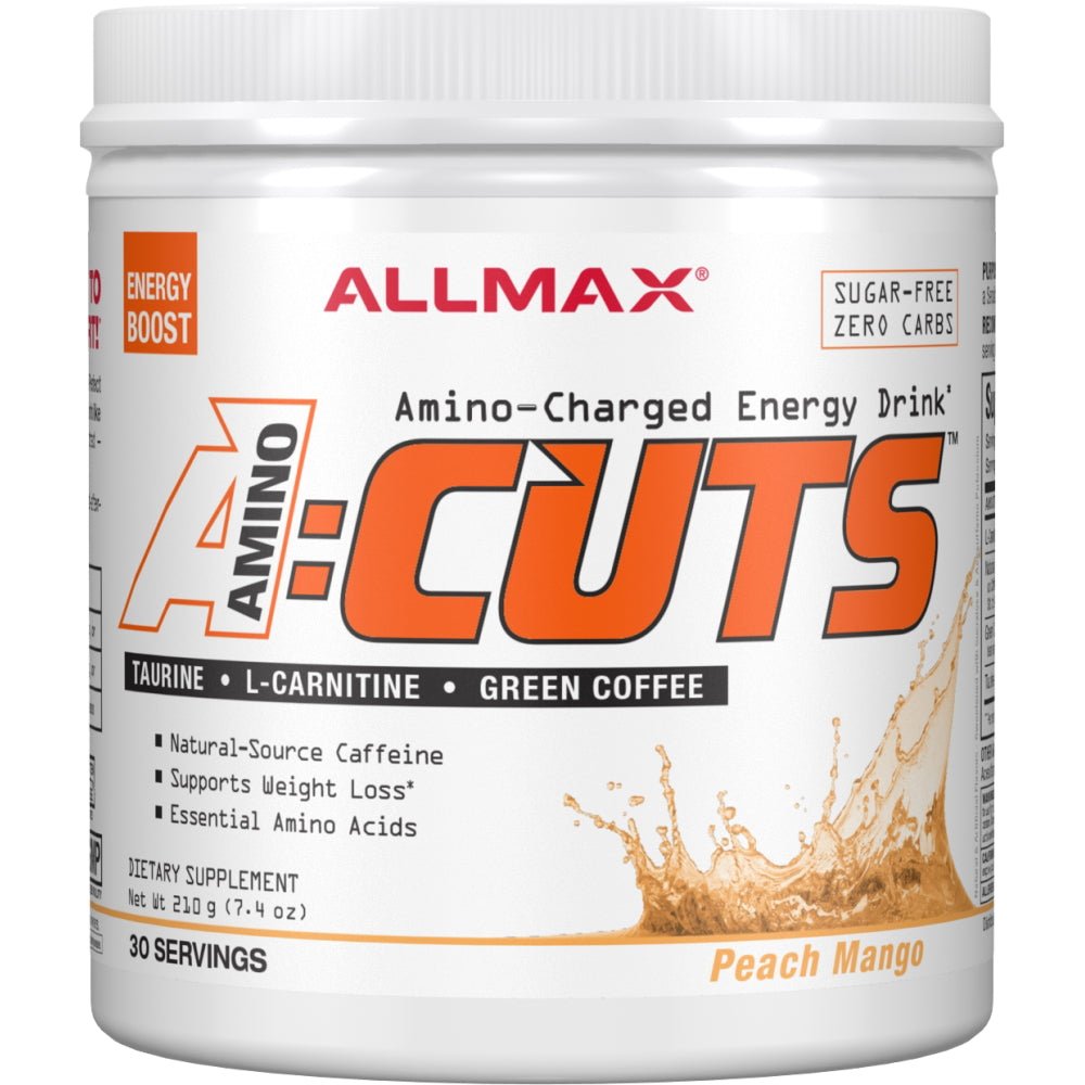 AllMax ACUTS Amino-Charged Energy Drink 30 servings 665553229157- The Supplement Warehouse Pte Ltd