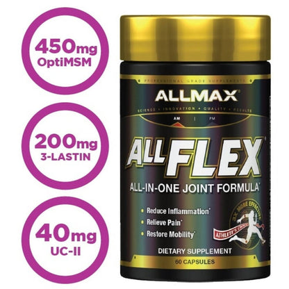 AllMax AllFlex 60 capsules 665553202648- The Supplement Warehouse Pte Ltd