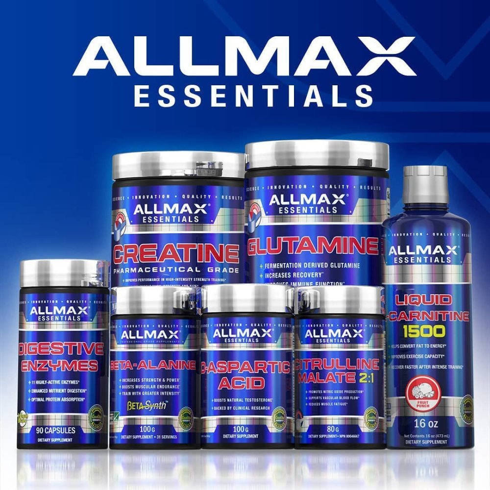 AllMax BCAA 2:1:1 Powder 400g 80 servings 665553202563- The Supplement Warehouse Pte Ltd