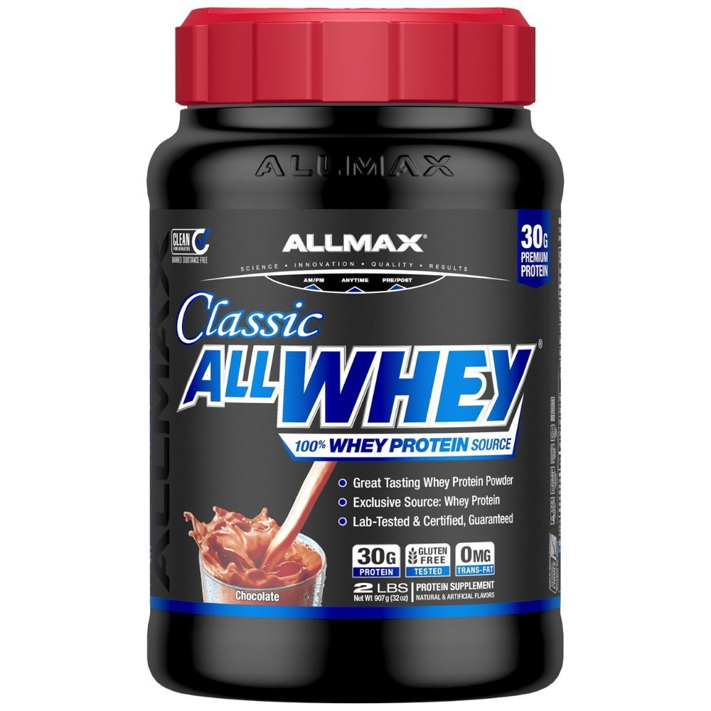 AllMax Classic All Whey Protein 2 lbs 665553225074- The Supplement Warehouse Pte Ltd