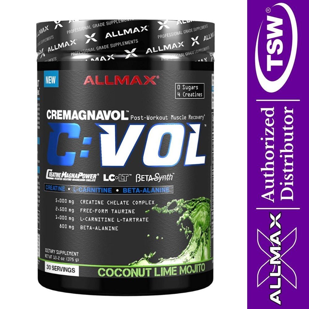 AllMax CVOL Powder Recovery Drink 30 servings 665553224862- The Supplement Warehouse Pte Ltd