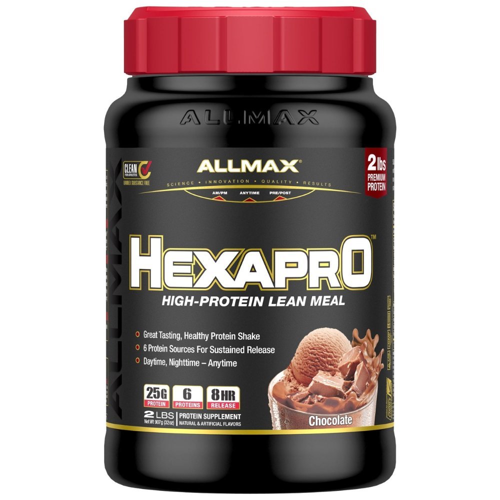AllMax HexaPro Sustained Release Protein 2 lbs 665553228457- The Supplement Warehouse Pte Ltd