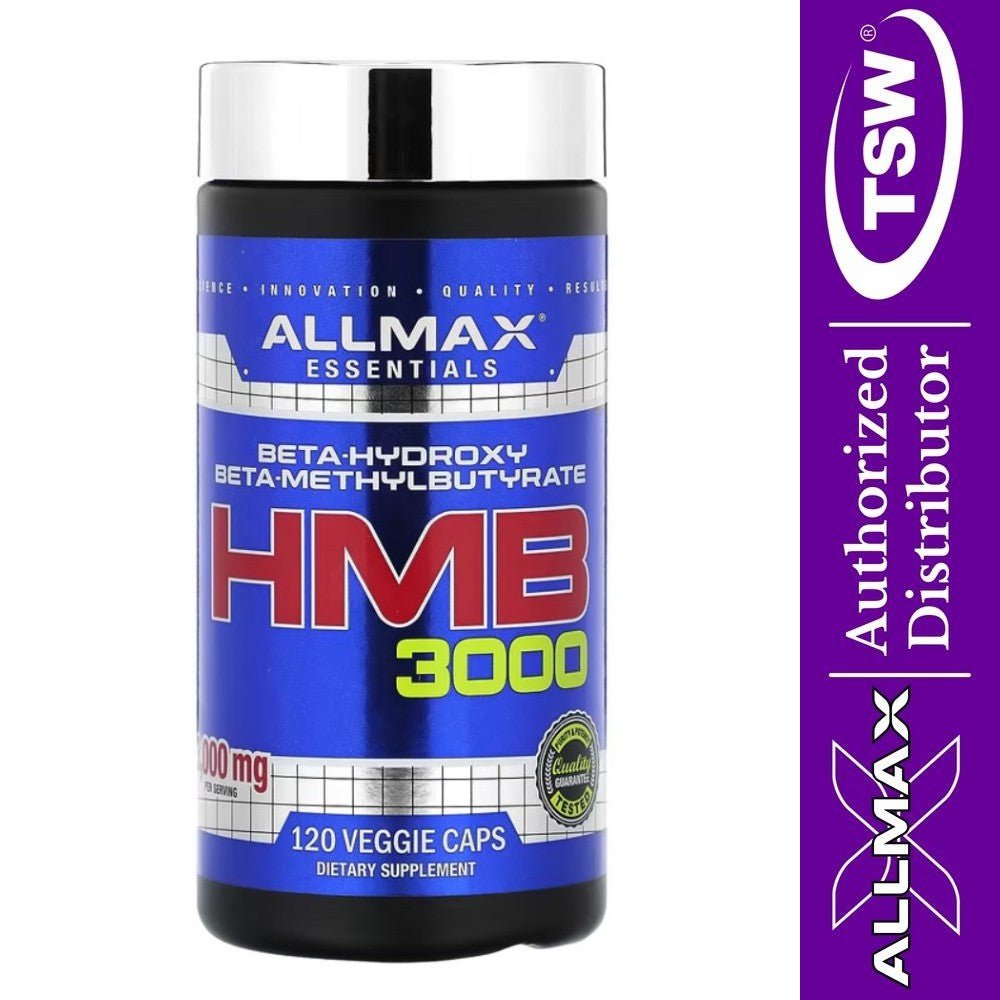 AllMax HMB 3000 120 veg caps 665553229652- The Supplement Warehouse Pte Ltd