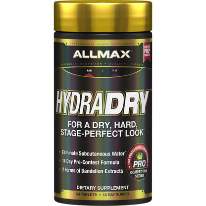 AllMax Hydra Dry 84 tablets 665553229171- The Supplement Warehouse Pte Ltd