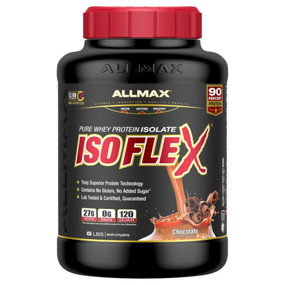 AllMax Isoflex Whey Isolate 5 lbs 665553121154- The Supplement Warehouse Pte Ltd