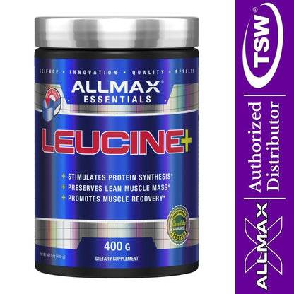 AllMax Leucine Powder 400g 665553202549- The Supplement Warehouse Pte Ltd