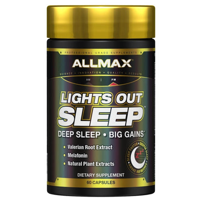 AllMax Lights Out Sleep 60 capsules 665553228228- The Supplement Warehouse Pte Ltd