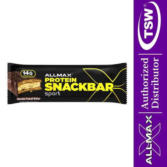 Allmax Protein Snack 57g Single Bar 665553201832- The Supplement Warehouse Pte Ltd