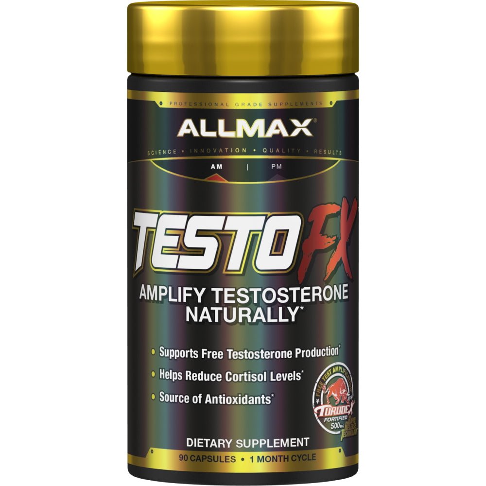 AllMax TestoFX 90 capsules 665553202334- The Supplement Warehouse Pte Ltd
