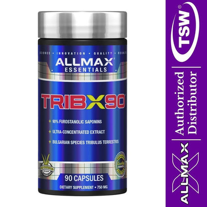 AllMax TribX90 90 capsules 665553200873- The Supplement Warehouse Pte Ltd