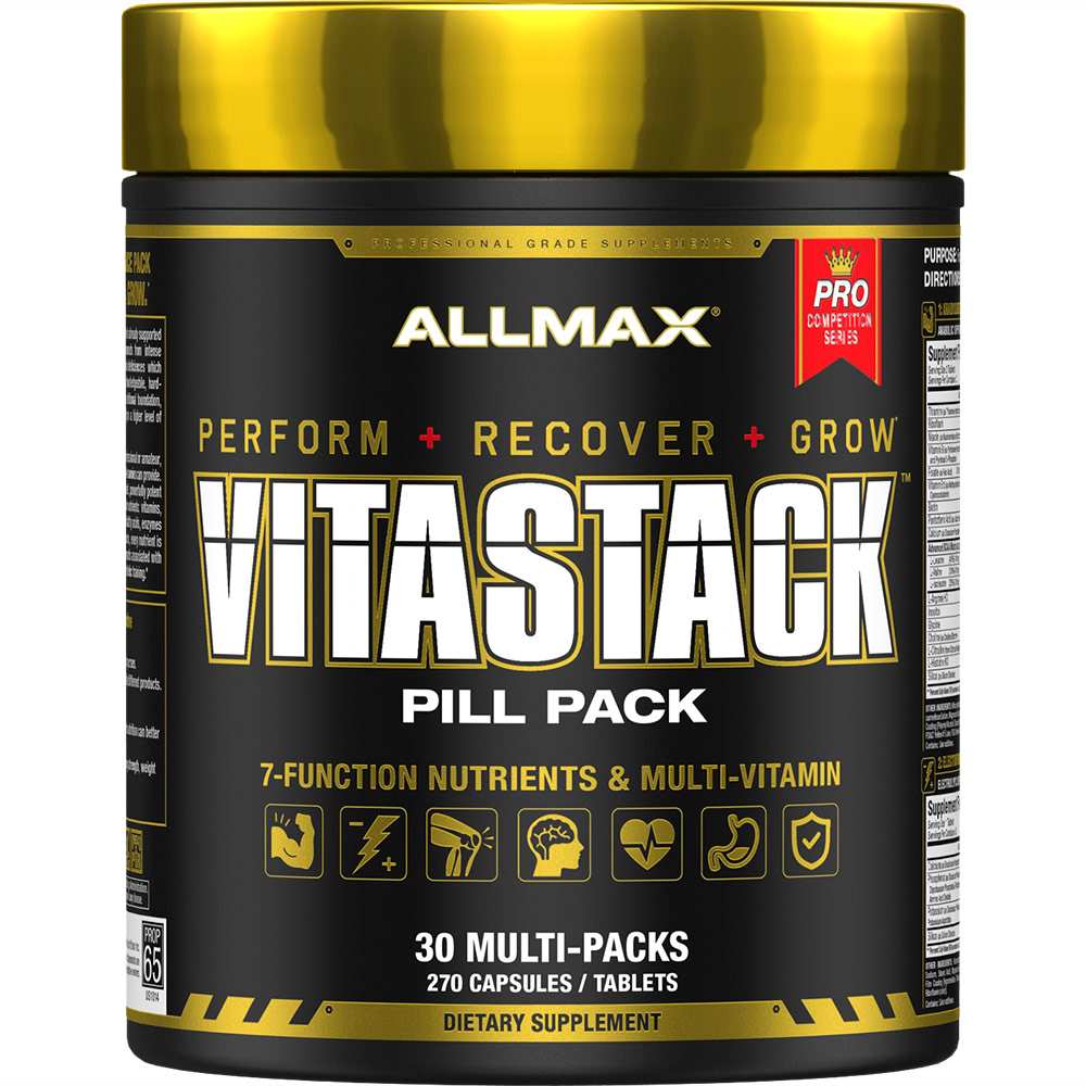 AllMax Vitastack 7-Function Nutrients & Multi-Vitamin 30 multi-packs 665553200859- The Supplement Warehouse Pte Ltd