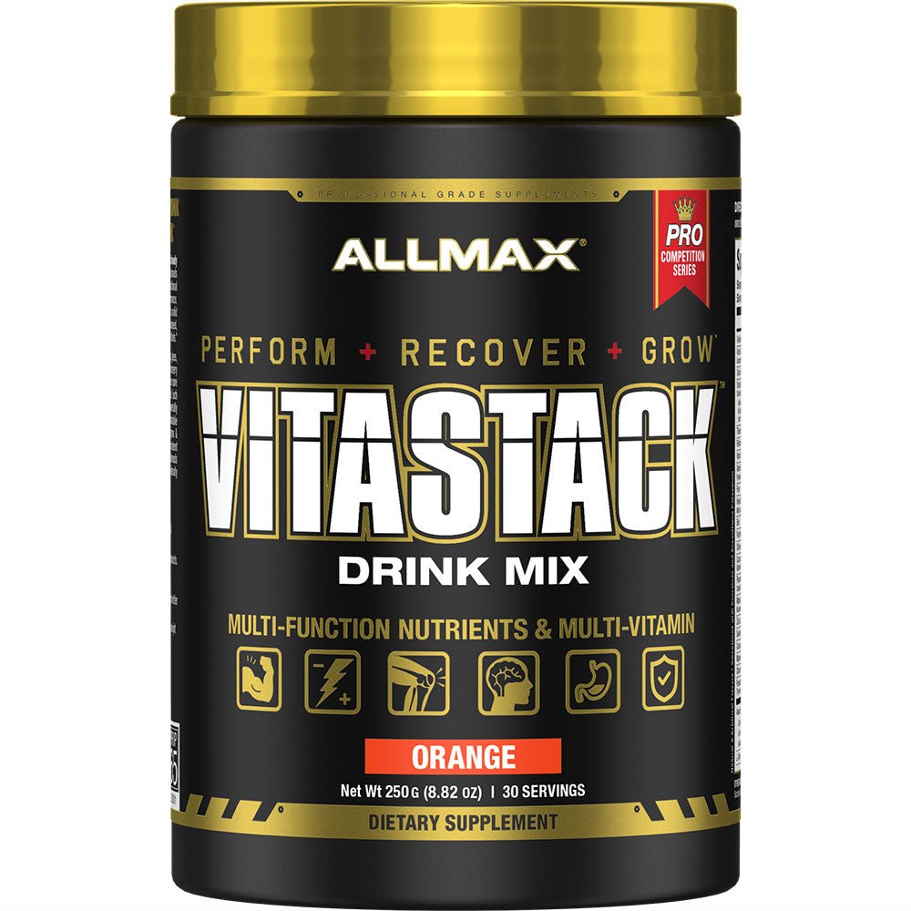 AllMax Vitastack Multi-Function Nutrients & Multi-Vitamin Powder 30 servings 665553228945- The Supplement Warehouse Pte Ltd
