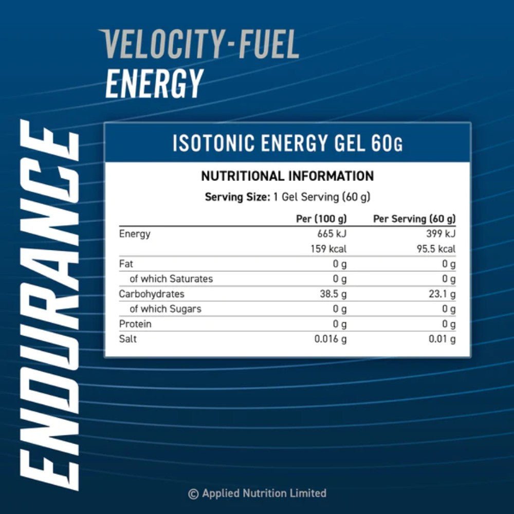 Applied Endurance Gel Energy 60g 658556043431- The Supplement Warehouse Pte Ltd