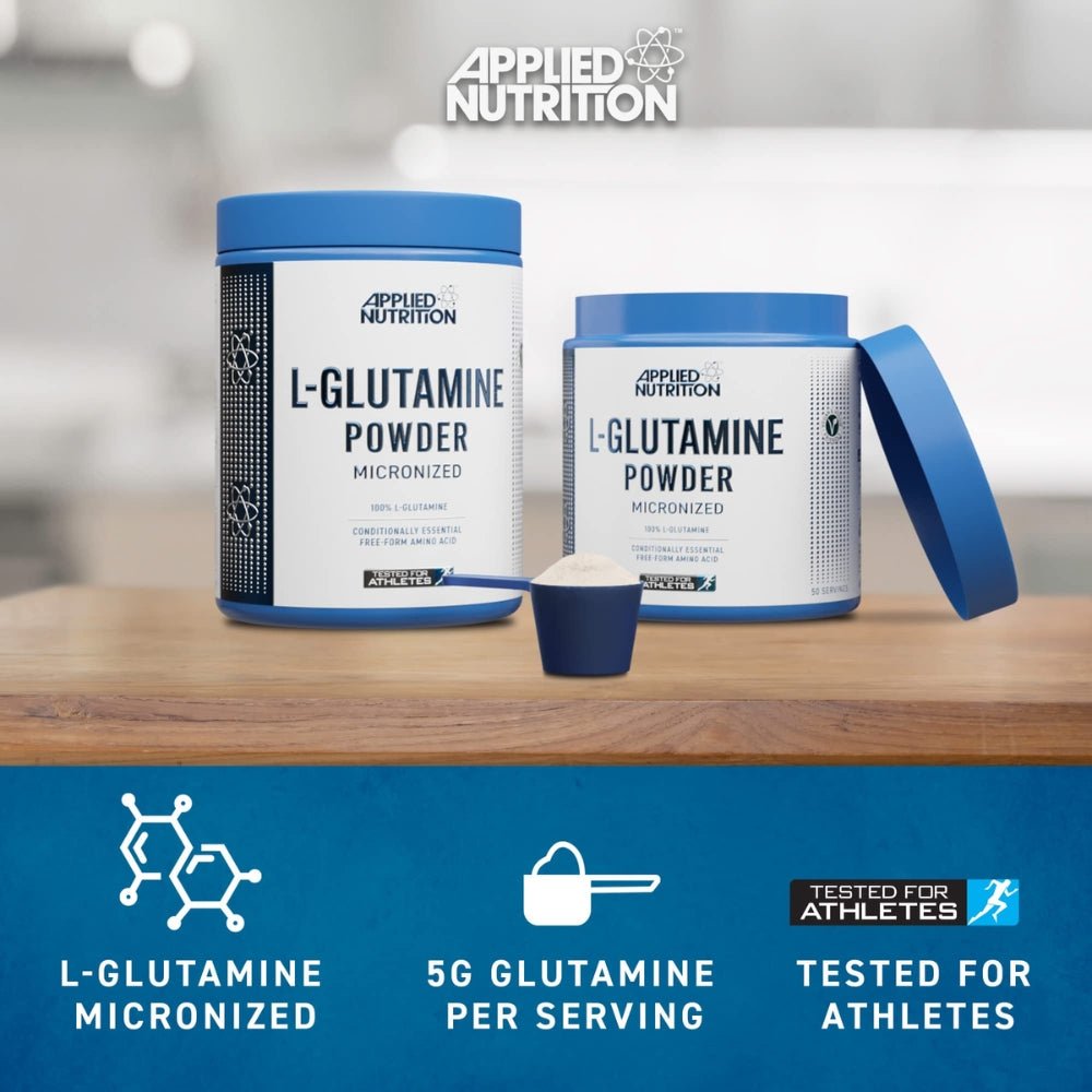 Applied Glutamine Powder (HALAL) 634158780752- The Supplement Warehouse Pte Ltd