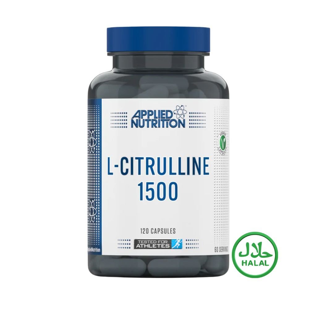 Applied L-Citrulline 1500 (HALAL) 120 veg cap 634158939495- The Supplement Warehouse Pte Ltd