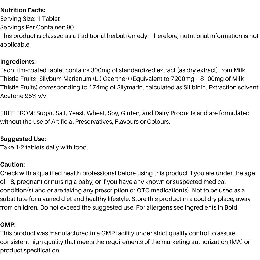 Applied MIlk Thistle (HALAL) 90 veg caps 634158744495- The Supplement Warehouse Pte Ltd