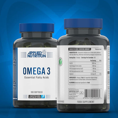 Applied Omega-3 (HALAL) 100 veg softgels 634158499289- The Supplement Warehouse Pte Ltd