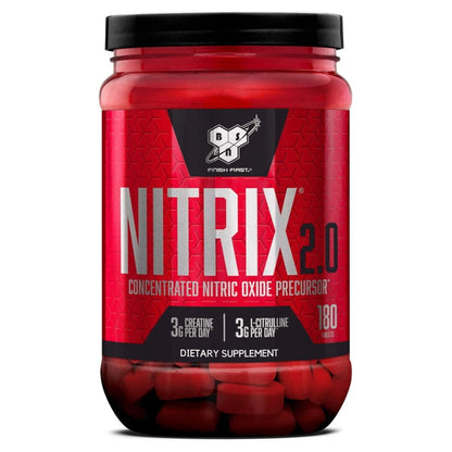 BSN Nitrix 2.0 Concentrated Nitric Oxide Precursor 5060245609456- The Supplement Warehouse Pte Ltd