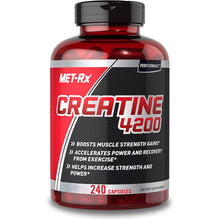 Load image into Gallery viewer, MET-Rx Creatine 4200 240 capsules