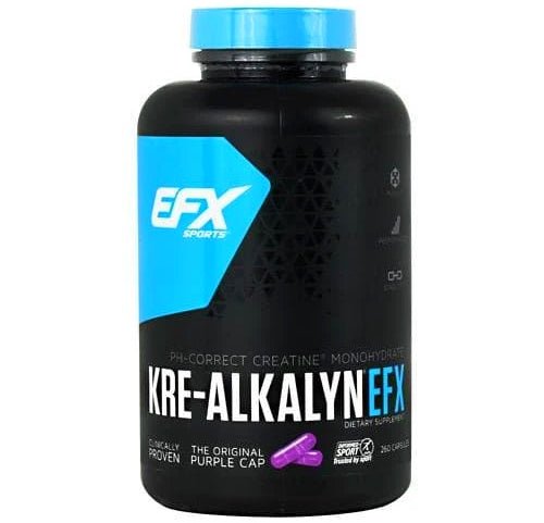 EFX Sports Kre-Alkalyn EFX 260 capsules 737190003824- The Supplement Warehouse Pte Ltd