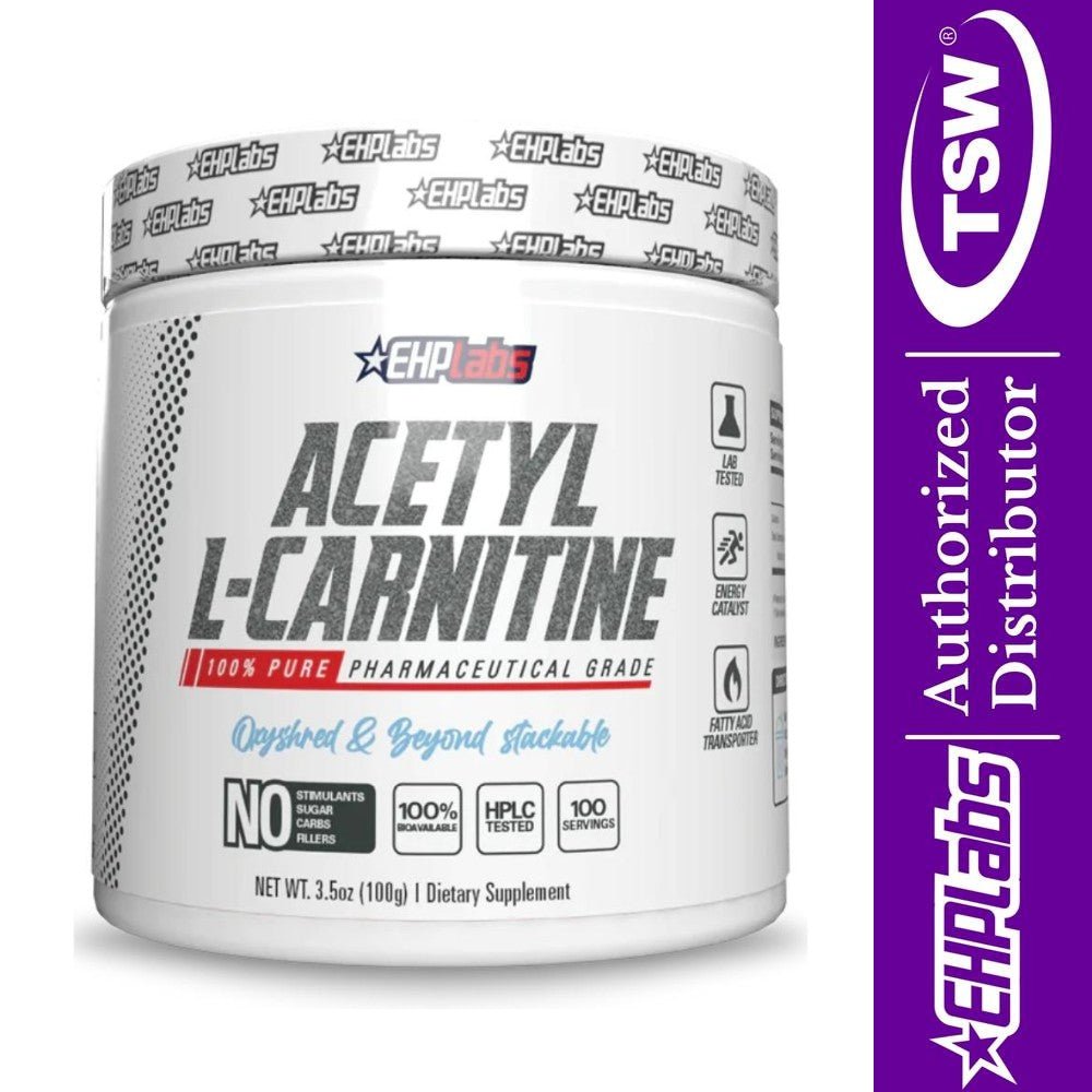 EHP Labs Acetyl L-Carnitine 100g 850025466202- The Supplement Warehouse Pte Ltd