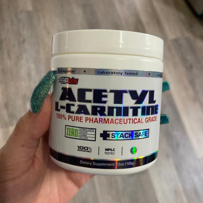 EHP Labs Acetyl L-Carnitine 100g 850025466202- The Supplement Warehouse Pte Ltd