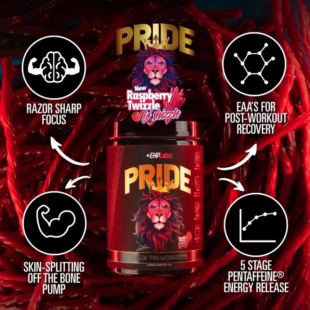 EHP Labs Pride Pre-Workout 40 servings 850006815609- The Supplement Warehouse Pte Ltd