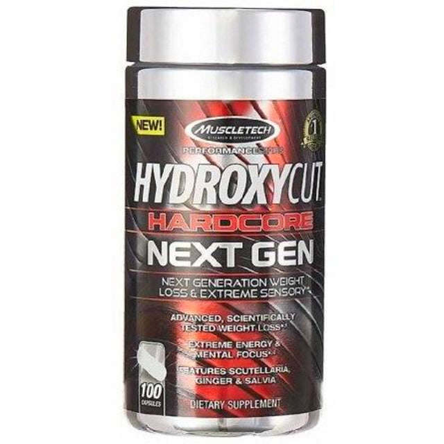 MuscleTech Hydroxycut Hardcore Next Gen (Intl Version) 100 capsules