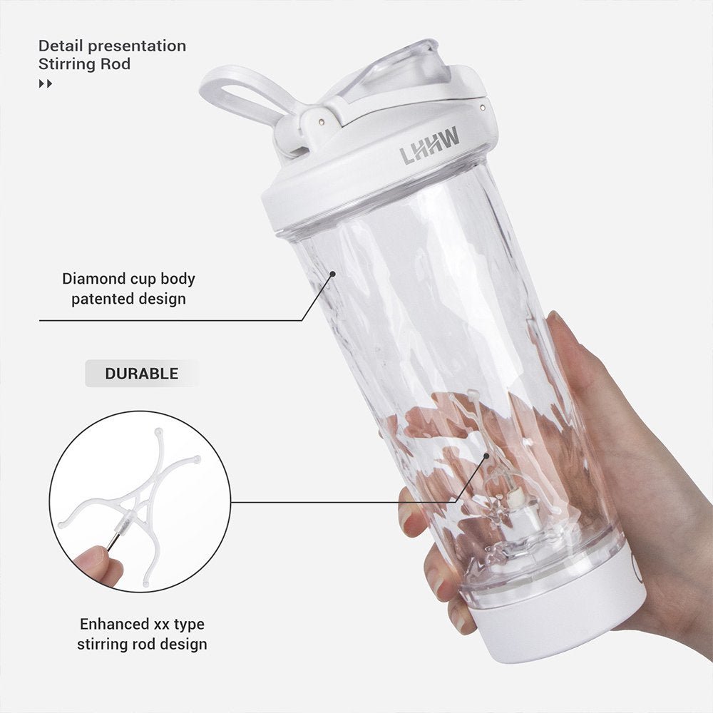 LHHW Electric Rechargeable Shaker 700 ml (3 months warranty) 6970755312151- The Supplement Warehouse Pte Ltd